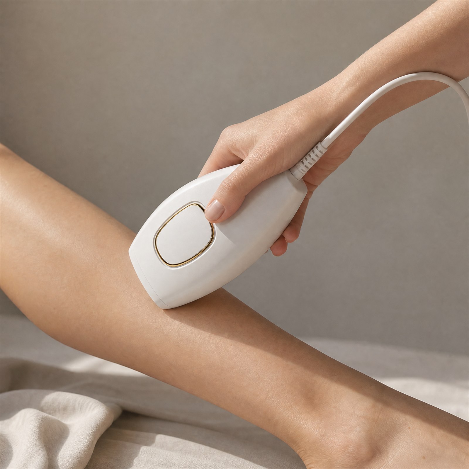 IPL Hair Removal Handset - use